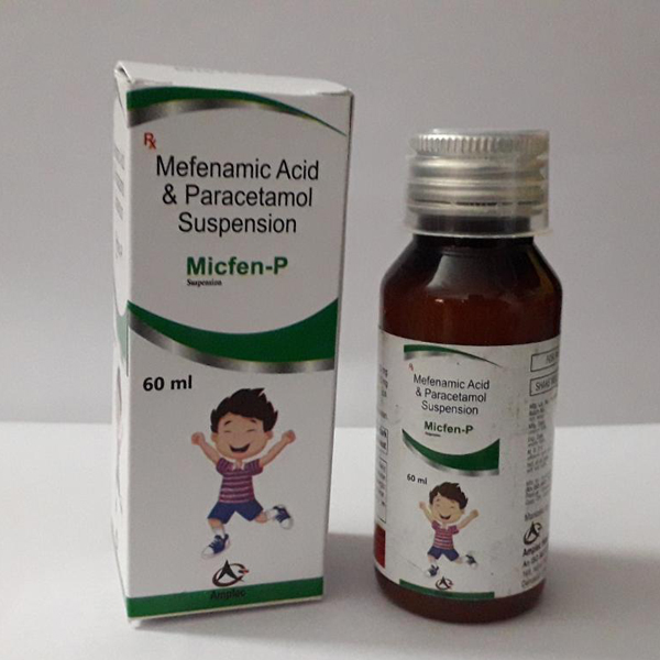 mefenamic acid & paracetamol suspension