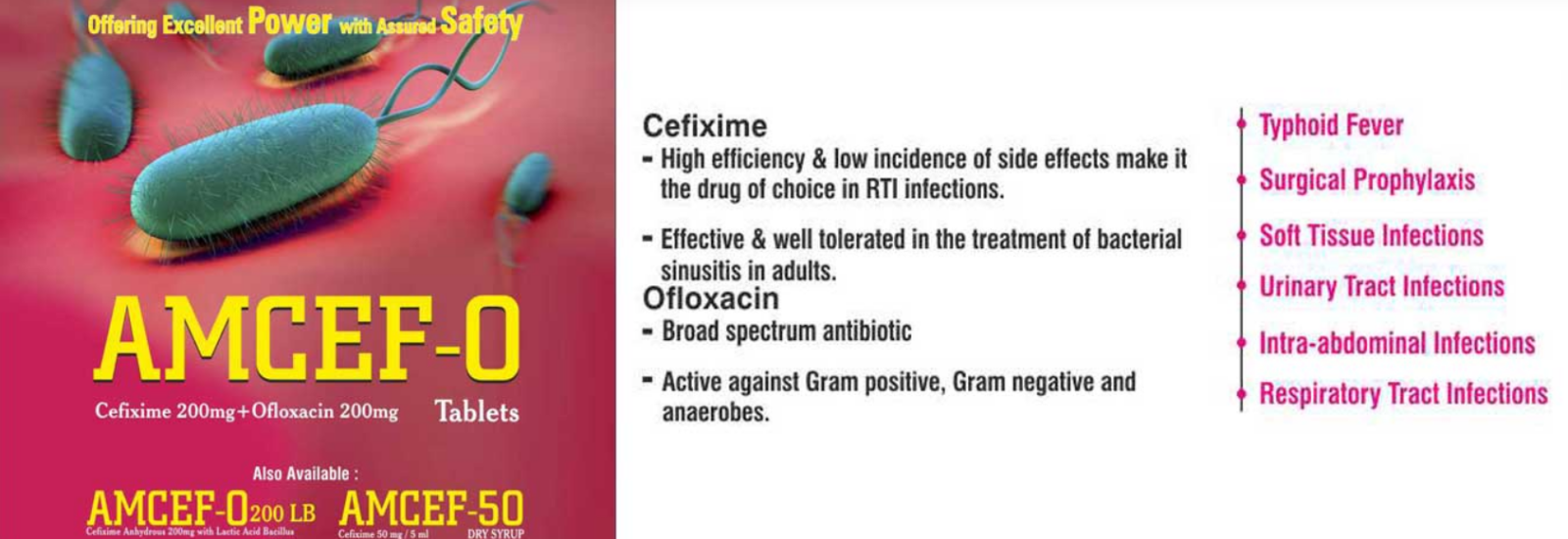 cefixime 200mg & ofloxacin 200 mg tablets