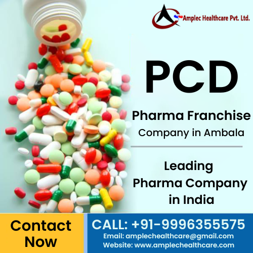Most Reliable PCD Pharma Franchise Company in Ambala